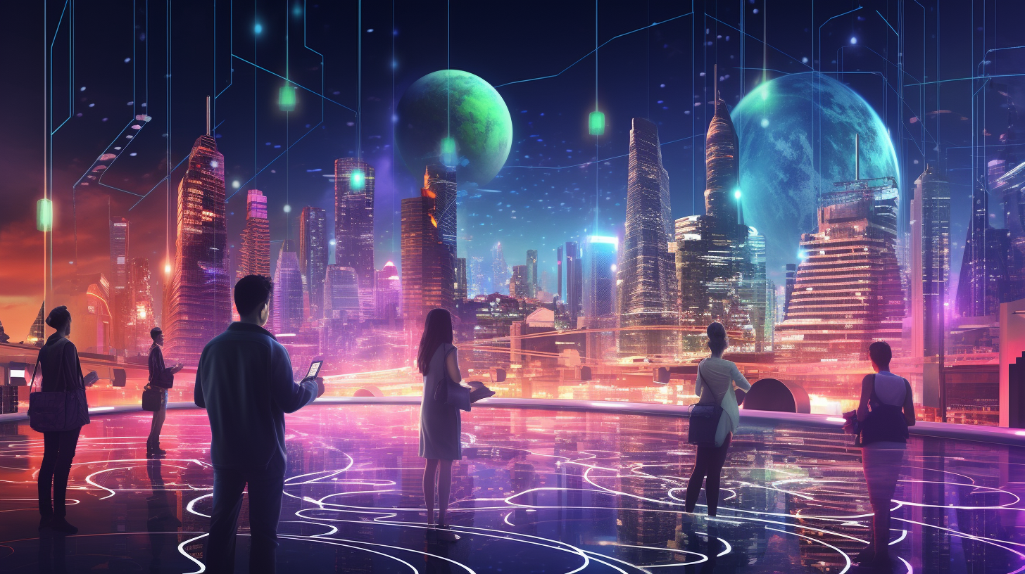 Die Zukunft der Finanzen: Digitales Leben in der Blockchain-Metropole