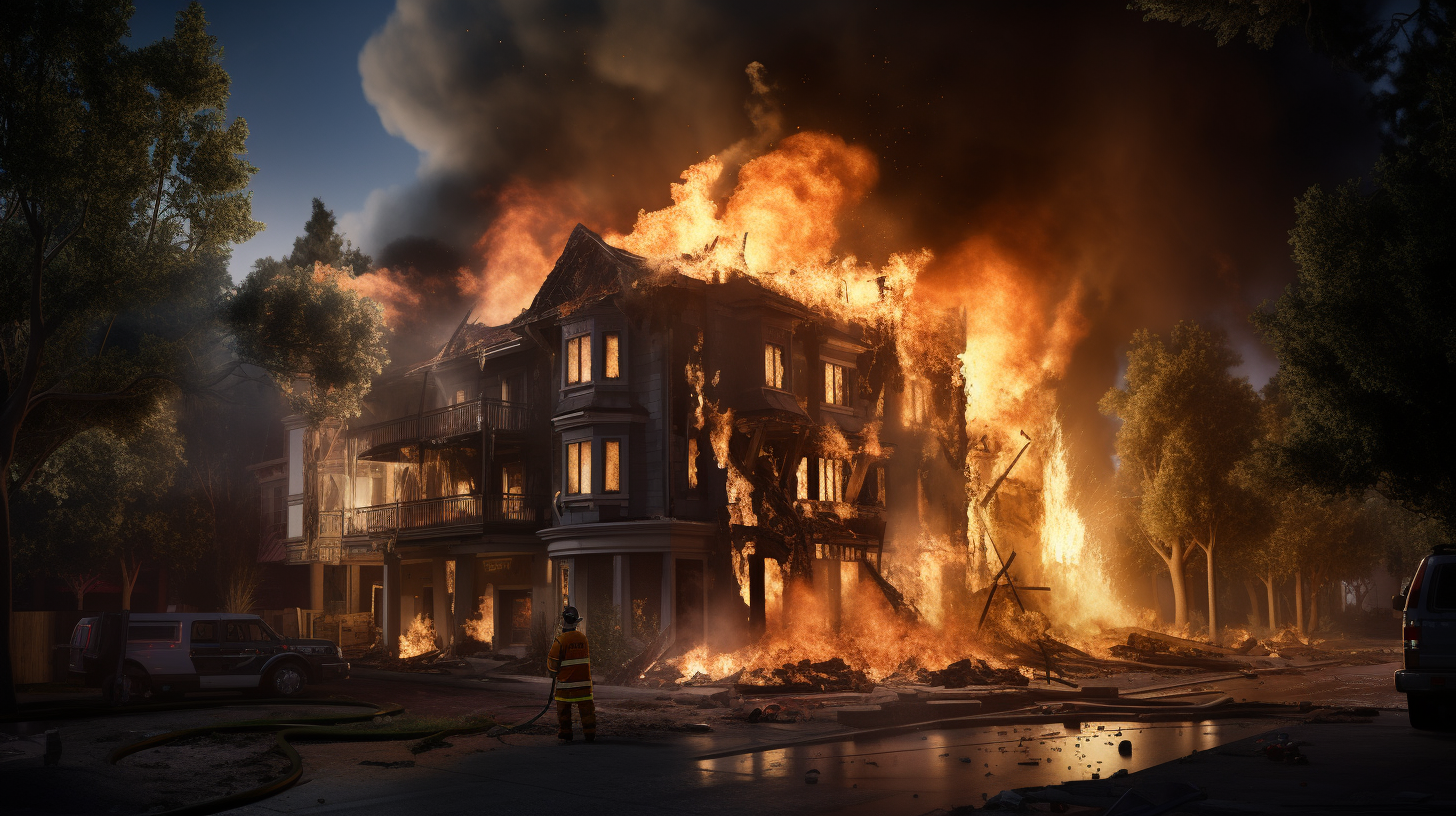 Feuerkatastrophe im Wohnhaus: Die Bedeutung einer Brandversicherung