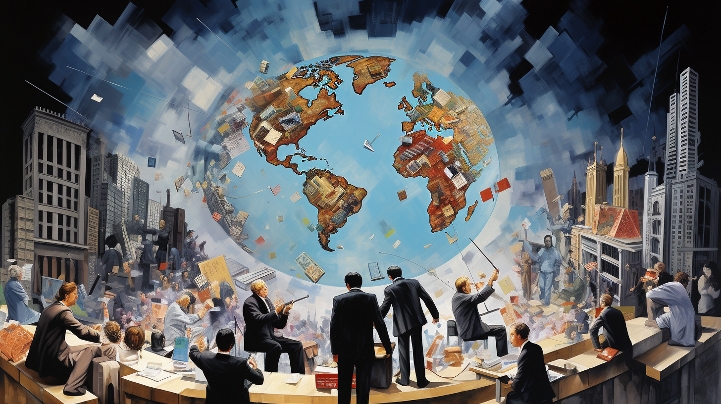 Globale Verflechtung: Wirtschaft und Politik im Börsenspiel