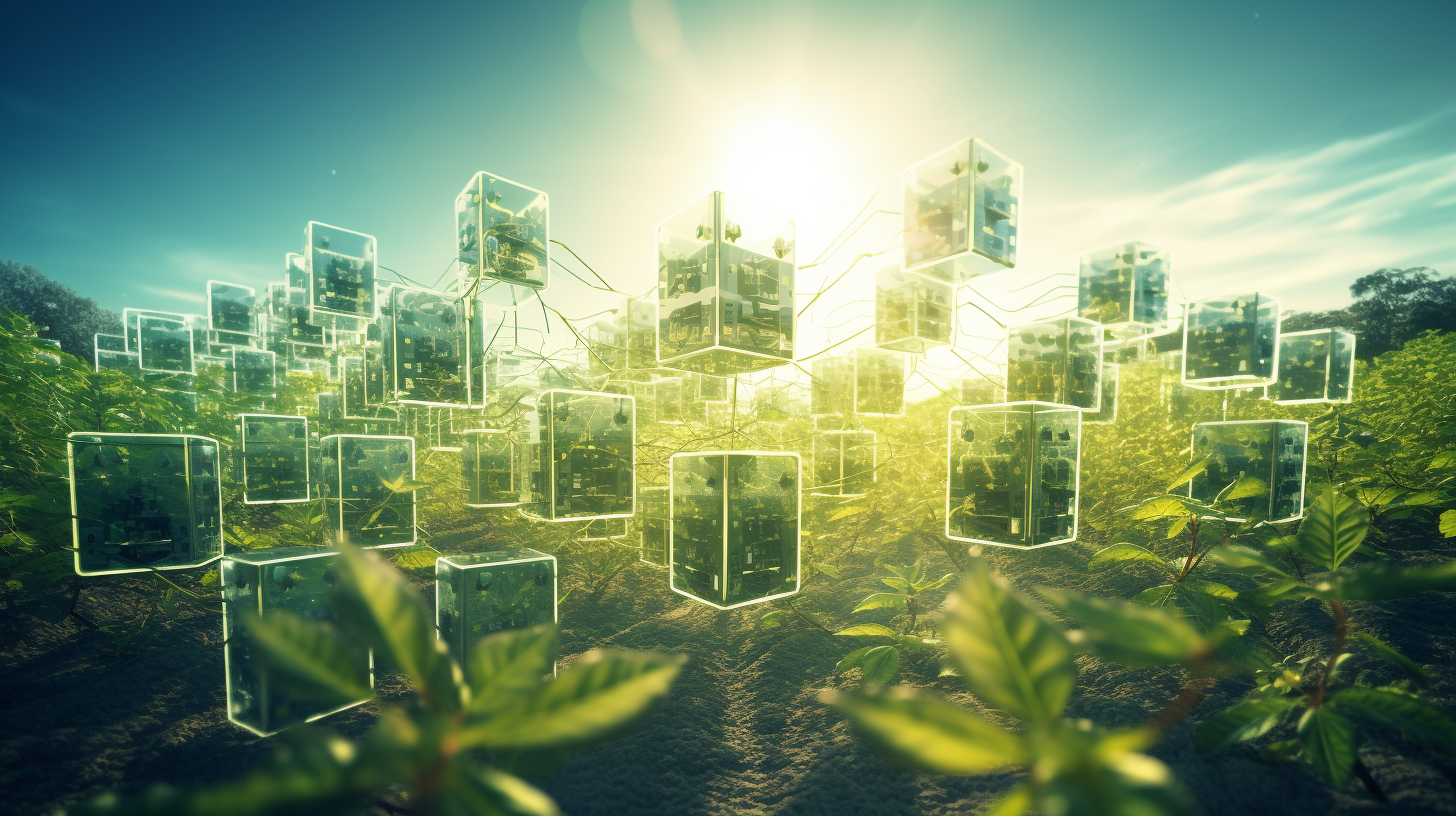 Öko-Innovationen im Digitalen: Pflanzenwachstum auf der Blockchain