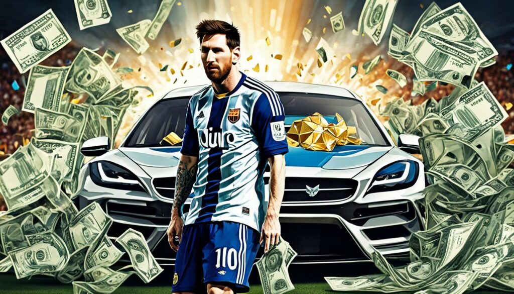 Nettovermögen Messi